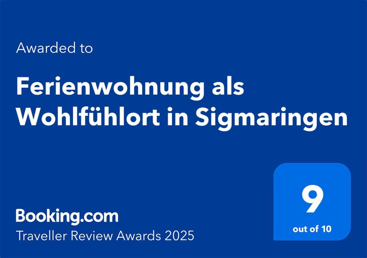 Ferienwohnung Als Wohlfuehlort In Sigmaringen Exterior foto